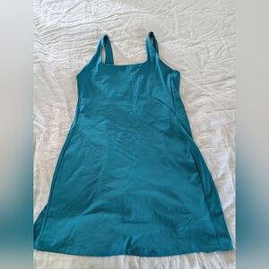 Girlfriend Collective Teal Activewear Dress L